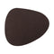 Tischset PVC Stone Lederoptik dunkelbraun