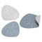 Tischset PVC Stone Blau / Grau meliert