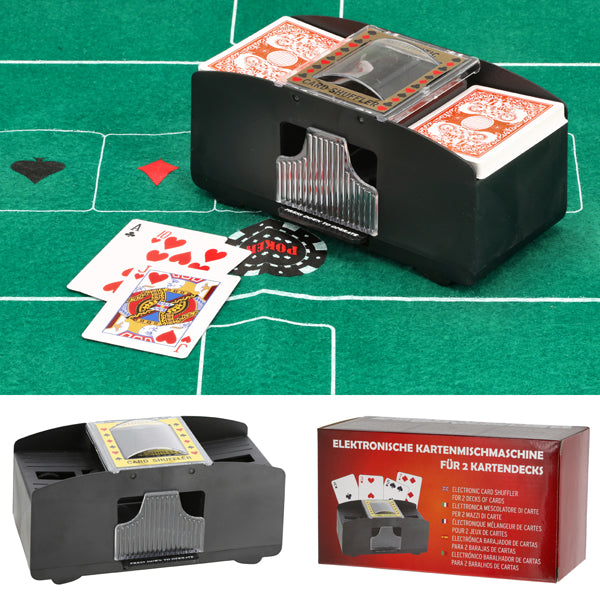 Kartenmischmaschine elektrisch