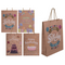 Braune Papier-Geschenktüte, Happy Birthday,