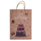 Braune Papier-Geschenktüte, Happy Birthday,