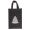 Graue Geschenktasche, X-mas Greetings, aus Filz,