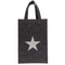 Graue Geschenktasche, X-mas Greetings, aus Filz,