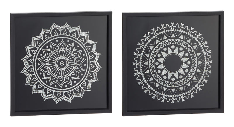 Bild Mandala Glitzer, 2/s, ca. 41,5 x 41,5cm