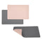 Tischset PVC ca. 45x30cm  Grau / Rosa