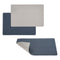 Tischset PVC ca. 45x30cm Blau / Grau 