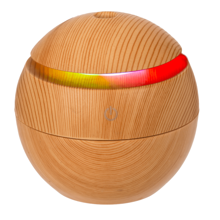 Luftbefeuchter/Öl-Diffuser, Wooden Optic I,