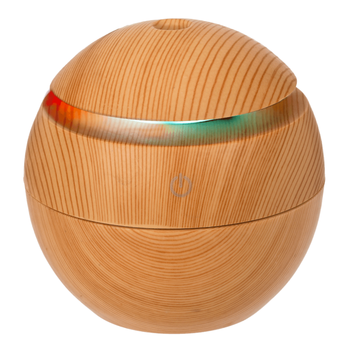 Luftbefeuchter/Öl-Diffuser, Wooden Optic I,