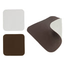 Untersetzer PVC ca. 10x10cm Braun / Creme