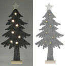 LED Tannenbaum Filz stehend grau 67cm