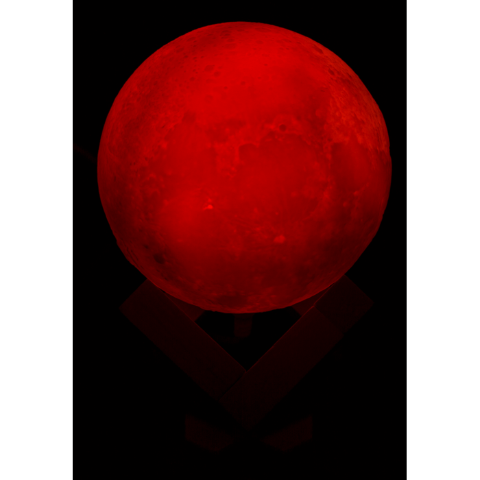 Stimmungsleuchte, Mond, mit Farbwechsel-LED,