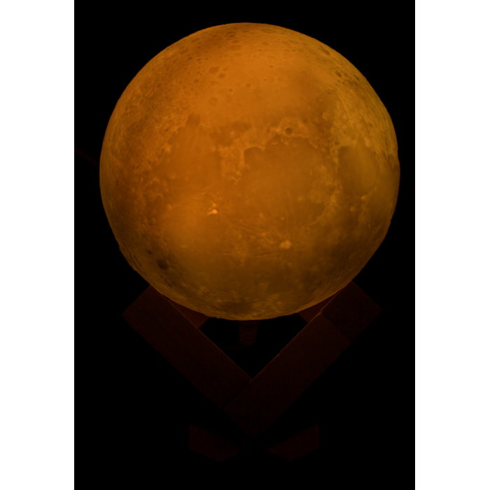 Stimmungsleuchte, Mond, mit Farbwechsel-LED,
