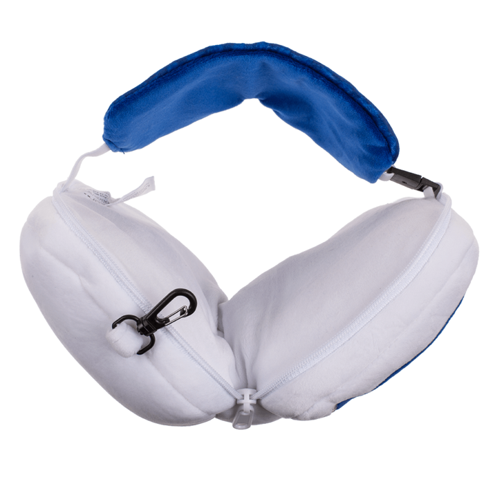 Kinder Plüsch-Reisekissen mit Augenmaske,