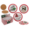 Untersetzer, Chirstmas, D: ca. 11 cm,