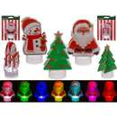 Farbwechselndes LED-Teelicht, X-mas,