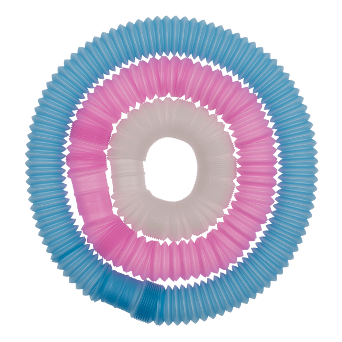 XL Fidget Pop Tube, Glow in the dark, ca. 20 cm,