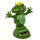 Beweglicher Frosch, mit Solarzelle, ca. 11 cm,