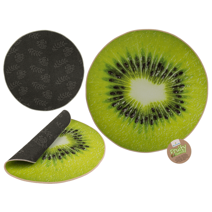 Deko-Teppich, Kiwi, D.: ca, 80 cm,