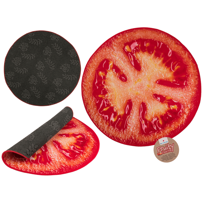 Deko-Teppich, Tomate, D.: ca, 80 cm,
