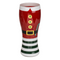 Bierglas, Santa Kostüm, für ca. 460 ml,