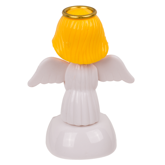 Beweglicher Engel, mit Solarzelle, ca. 11 cm,