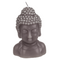 Kerze, Buddha-Kopf, ca. 8 x 6,5 x 12,5 cm,