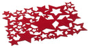 Tischset Filz "Sternenhimmel", rot, 45x30cm