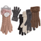 Kuschel-Handschuhe, Elegant,  Zopfmuster,