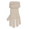 Kuschel-Handschuhe, Elegant,  Zopfmuster,
