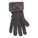 Kuschel-Handschuhe, Elegant,  Zopfmuster,
