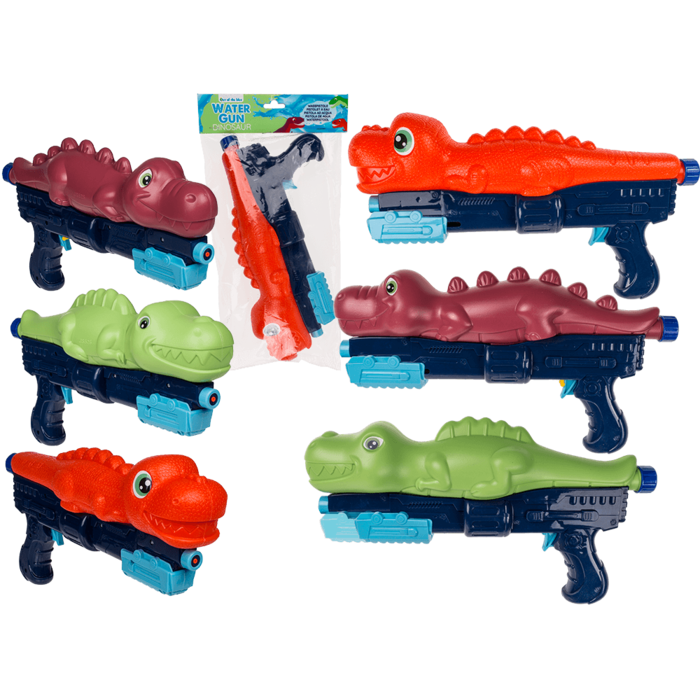 Wasserpistole, Dinosaurier, für ca. 750 ml,