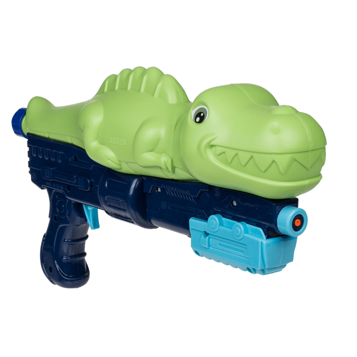 Wasserpistole, Dinosaurier, für ca. 750 ml,