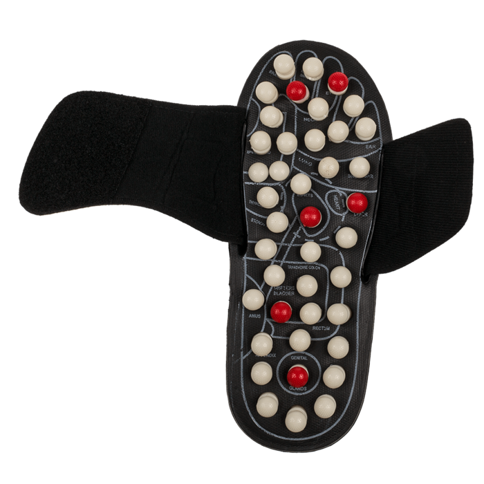 Fußreflexzonenmassage-Hausschuhe, Größe M,