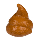 Squeeze-Poop, ca. 7 x 6 cm,