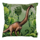 Deko-Kissen, Dinosaurier, ca. 40 x 40 cm,