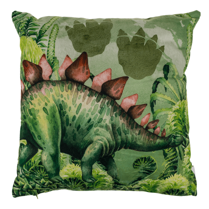 Deko-Kissen, Dinosaurier, ca. 40 x 40 cm,