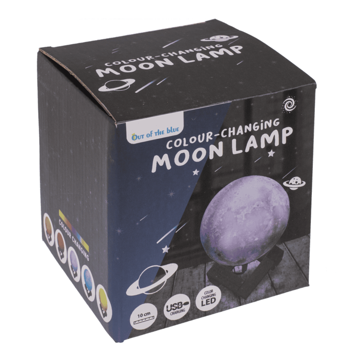 Stimmungsleuchte, Mond, mit Farbwechsel-LED,