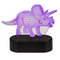 3D-Leuchte,Triceratops, ca.14 x16 cm,