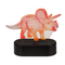 3D-Leuchte,Triceratops, ca.14 x16 cm,