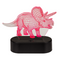 3D-Leuchte,Triceratops, ca.14 x16 cm,