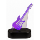 3D-Leuchte, Gitarre, ca. 18 x 12 cm,