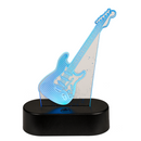 3D-Leuchte, Gitarre, ca. 18 x 12 cm,
