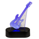 3D-Leuchte, Gitarre, ca. 18 x 12 cm,