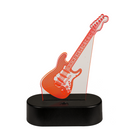 3D-Leuchte, Gitarre, ca. 18 x 12 cm,