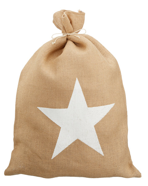 Weihnachtssack "Stern", M, 50x75cm
