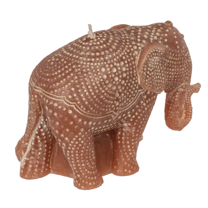 Kerze, Elefant, ca. 11,5 x 4,5 x 8,5 cm