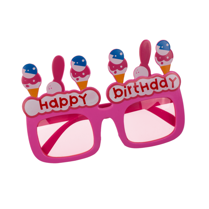 Spaßbrille, Happy Birthday,