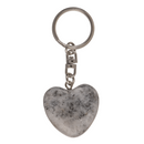 Metall-Schlüsselanhänger, Worry Hearts, ca. 3 cm,