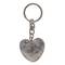Metall-Schlüsselanhänger, Worry Hearts, ca. 3 cm,
