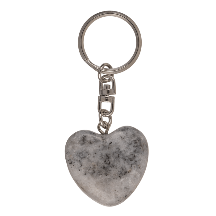 Metall-Schlüsselanhänger, Worry Hearts, ca. 3 cm,